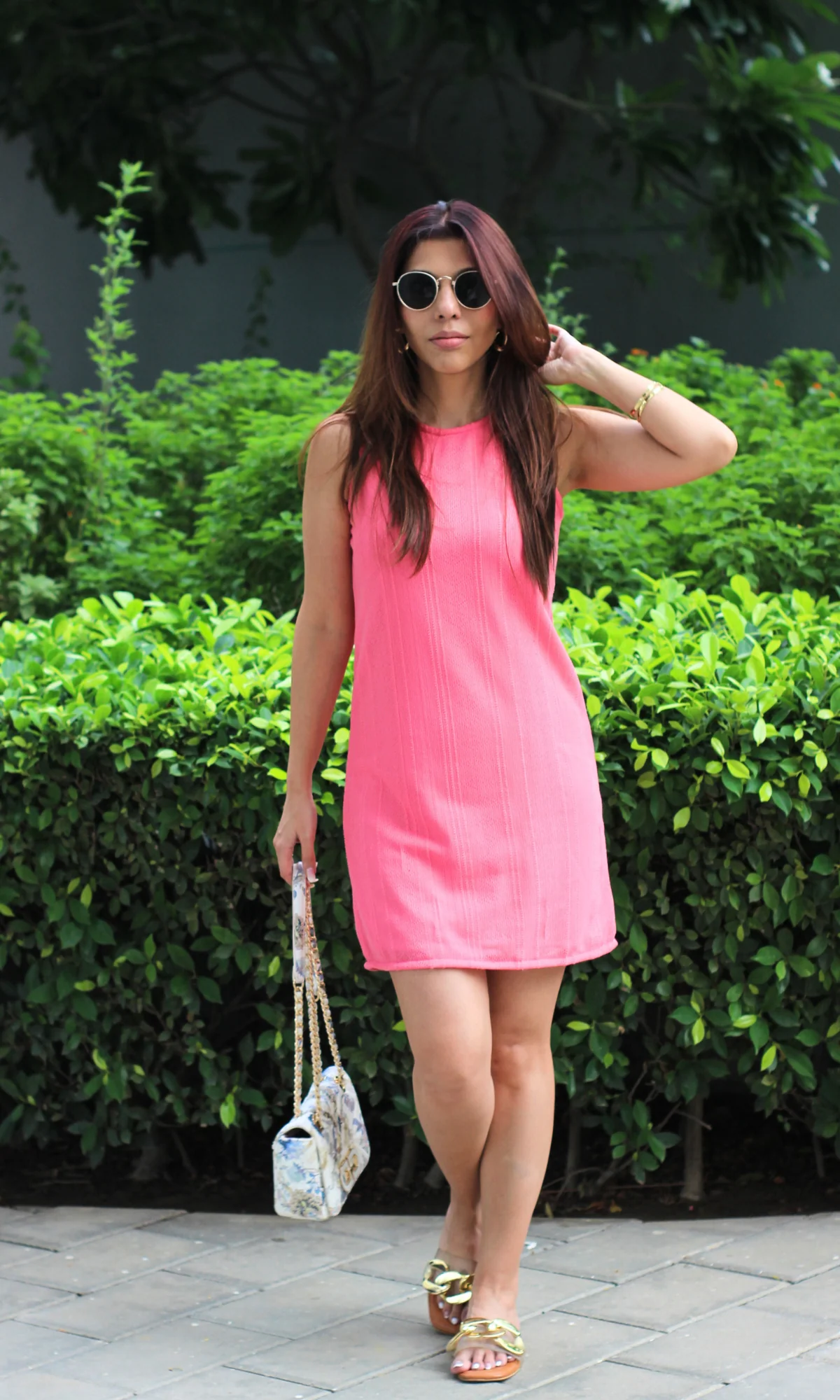 Pink Lace Dress - Image 5
